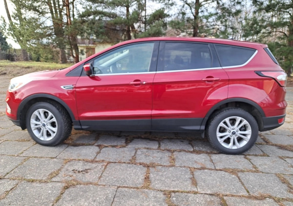 Ford Kuga cena 84000 przebieg: 71000, rok produkcji 2019 z Brzeszcze małe 301